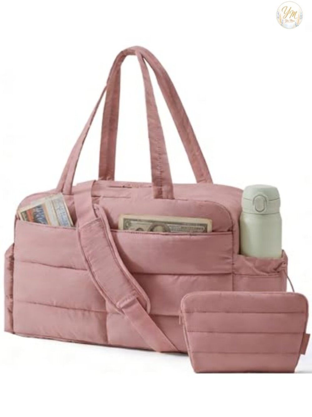 Nylon Travel Duffle Bag Carry-On Tote Weekender Overnight Gym Bag with Laptop